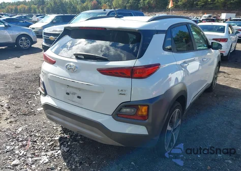 2018 Hyundai Kona Limited z USA, uszkodzony, nr VIN KM8K3CA56JU102713